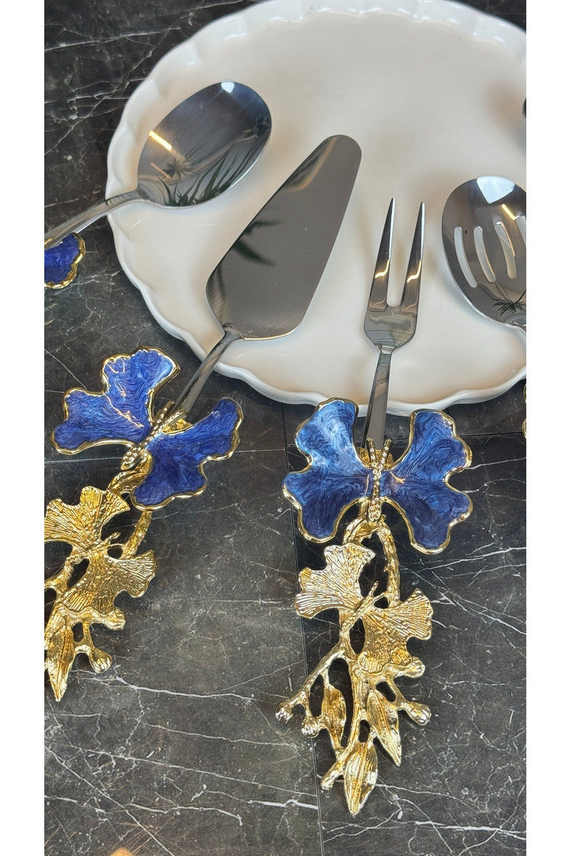 Blue Butterfly 5’Li Servis Seti