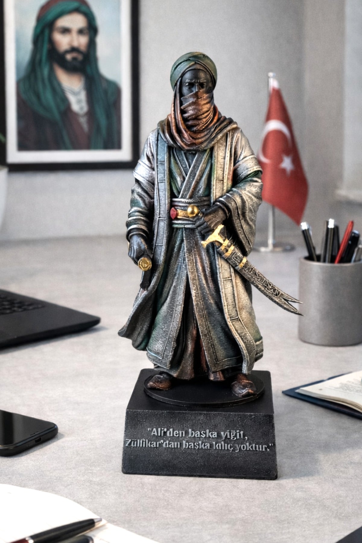 Hz. Ali (r.a.) Zülfikar Kılıç Orjinal İşçilik biblo