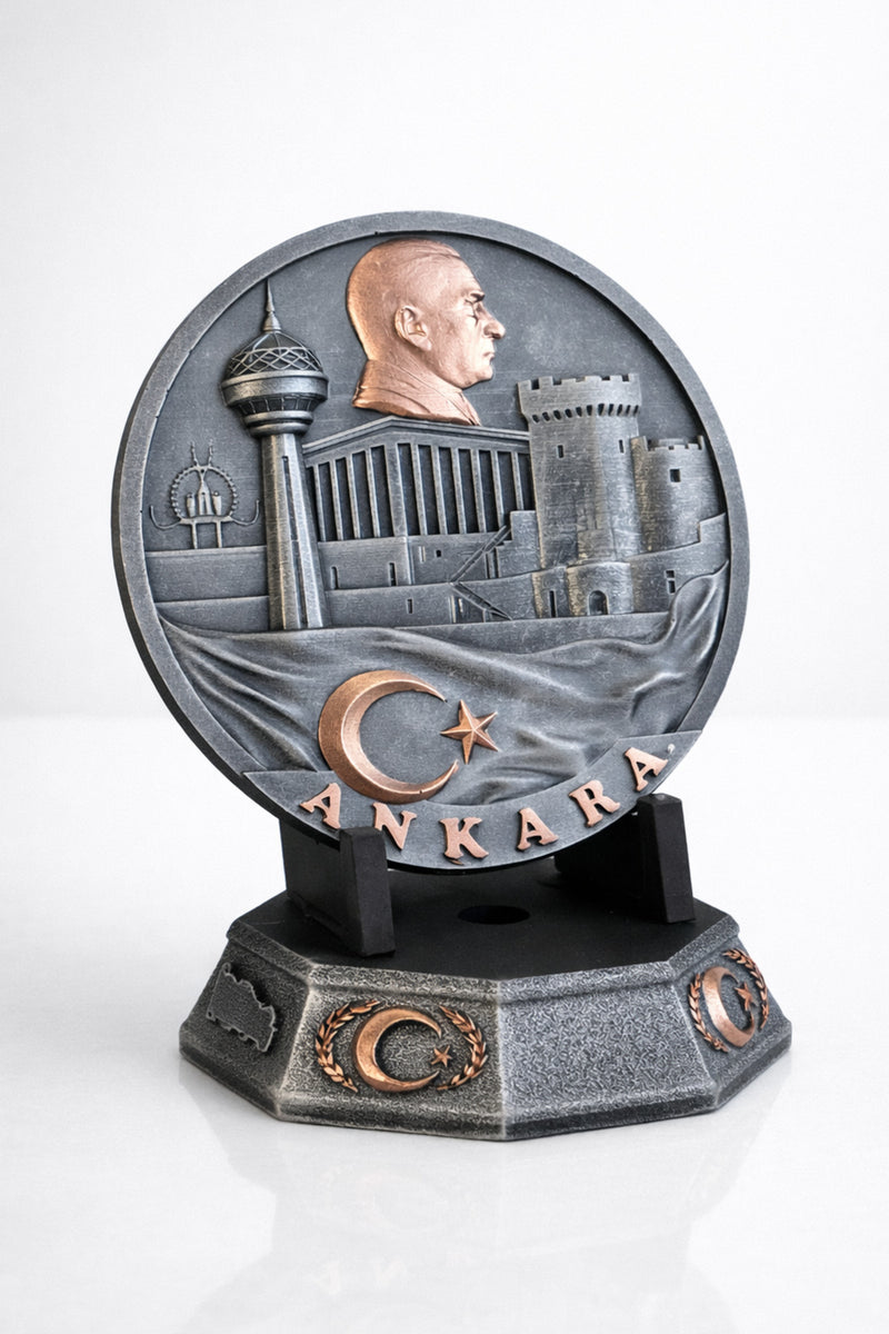 Dekoratif ANKARA rölyef biblo