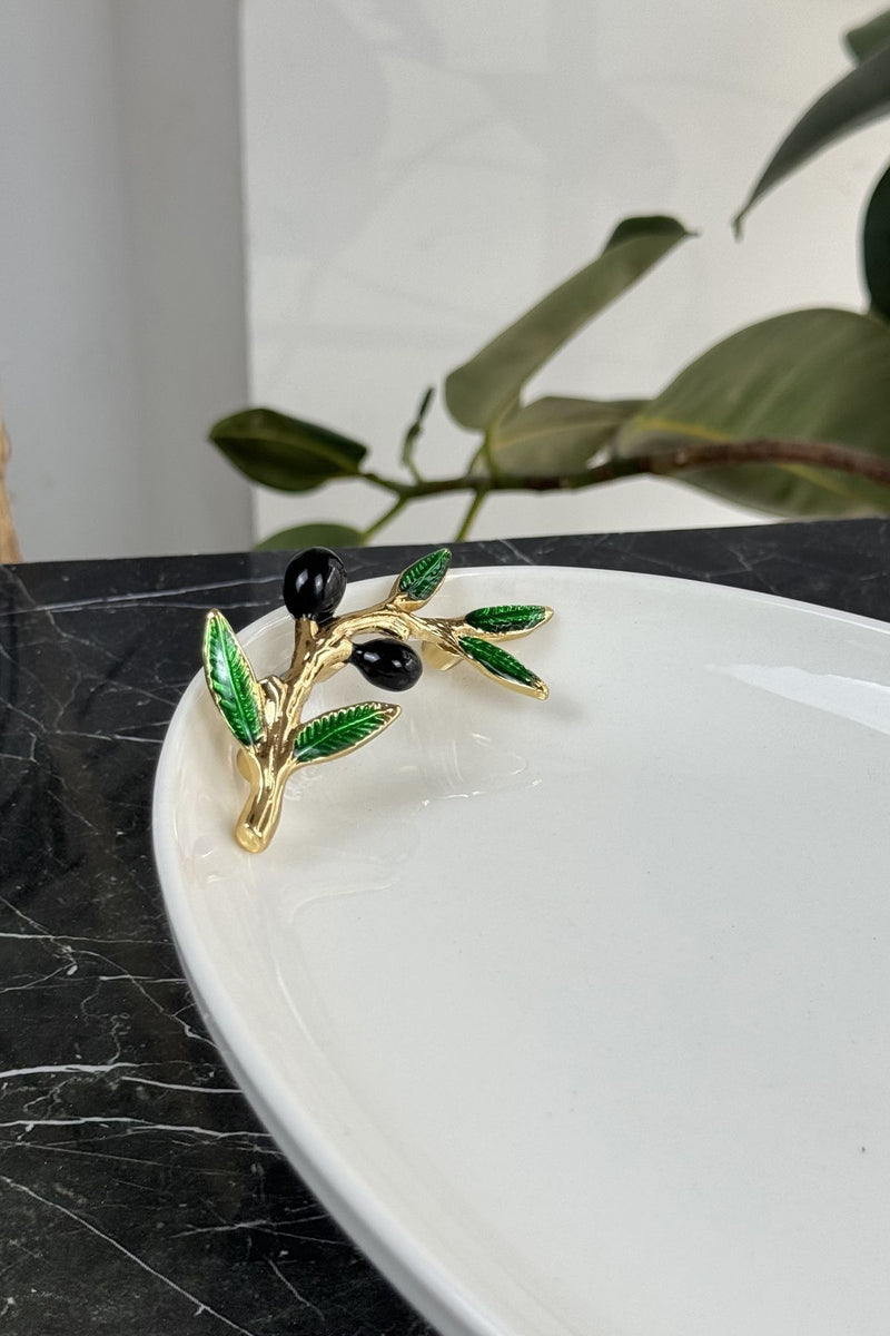 2'li Oval Porselen Sunum Tabağı Seti & Ayaklı Ikramlık Meze Tabağı