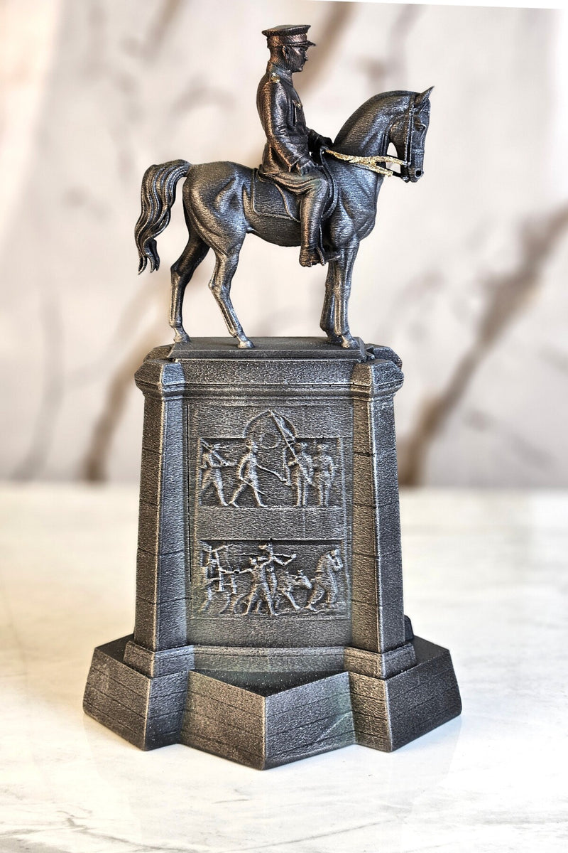 Atatürk Zafer Anıtı Dekoratif Biblo Heykel Büyük Boy