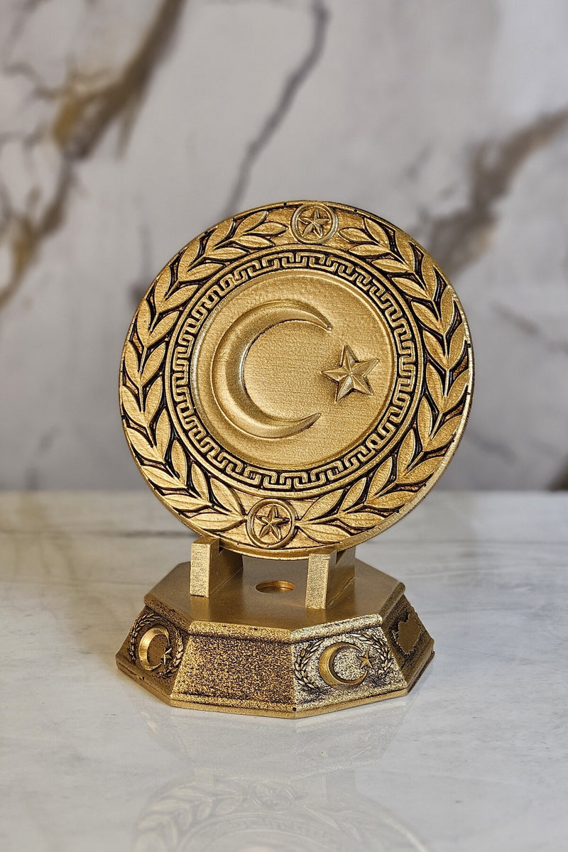 Ay yıldız rölyef Biblo Gold