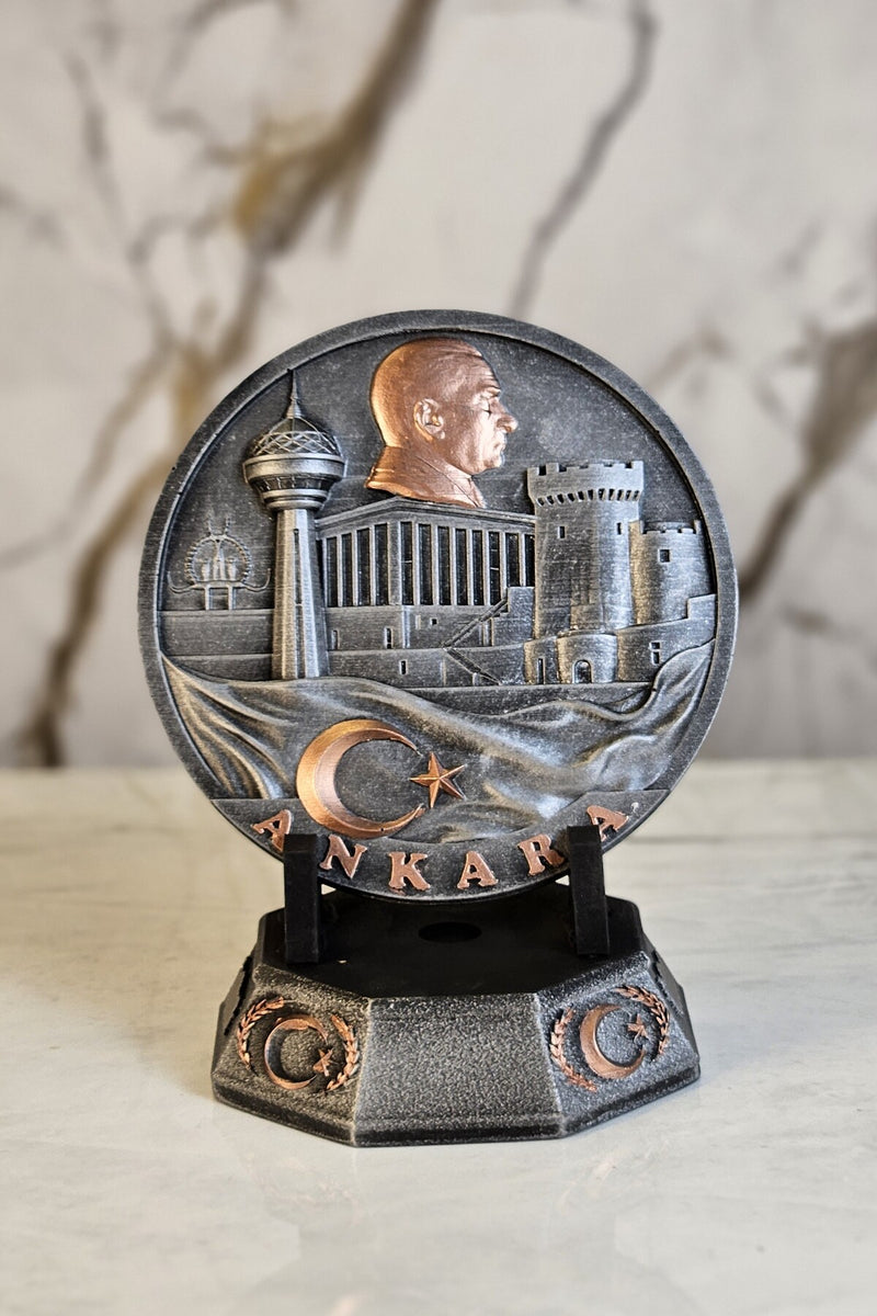 Dekoratif ANKARA rölyef biblo