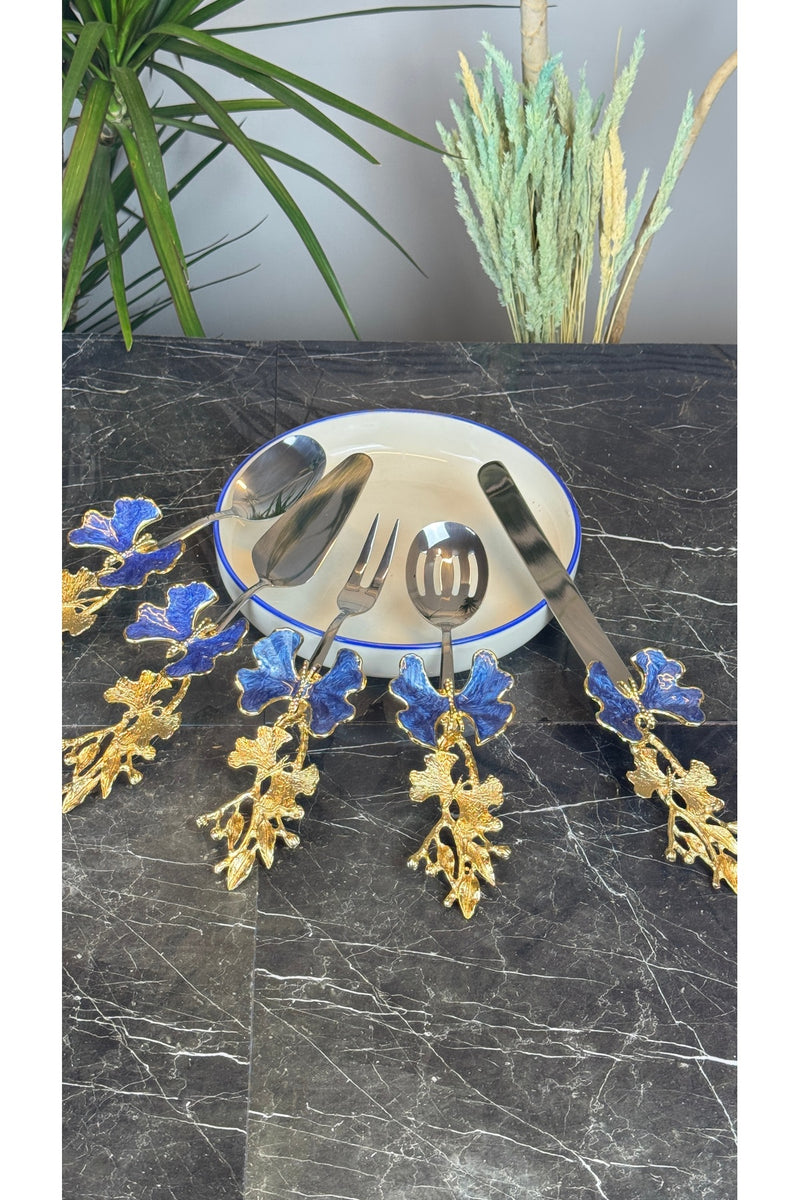 Blue Butterfly 5’Li Servis Seti