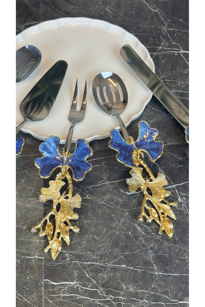 Blue Butterfly 5’Li Servis Seti