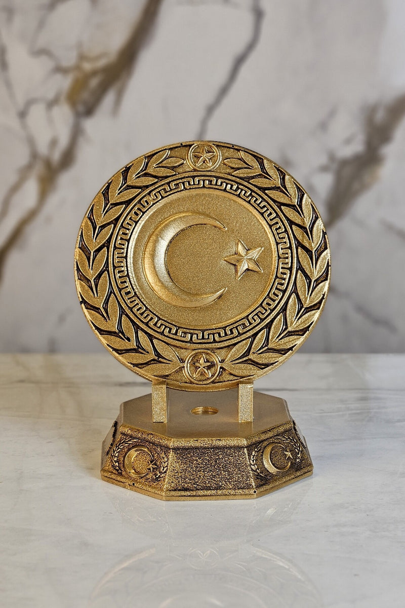 Ay yıldız rölyef Biblo Gold